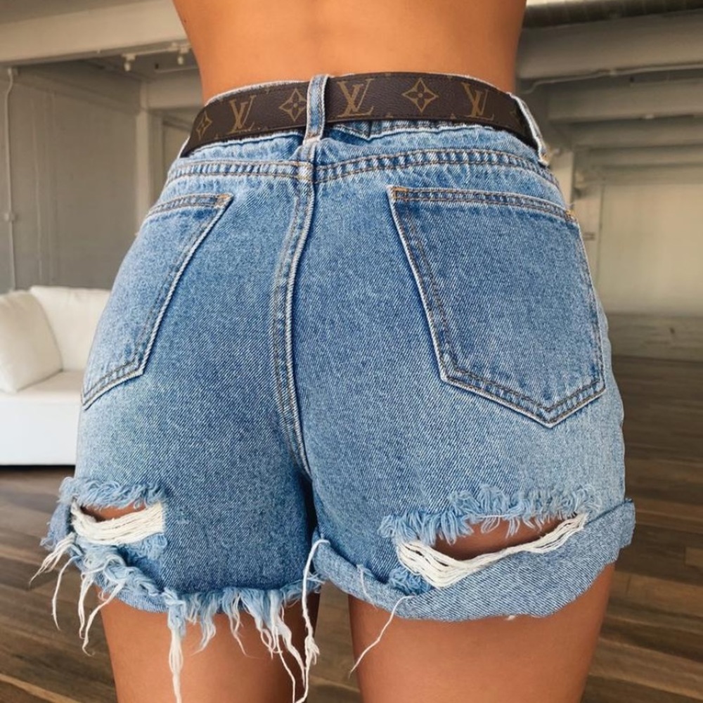 Tiger Mist- Francie High Rise Short